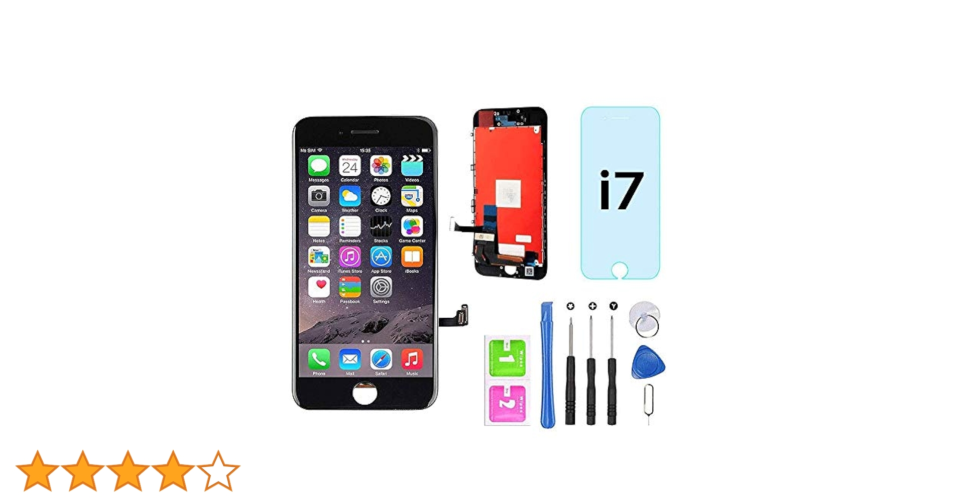 Amazon.co.jp: hoysg iPhone 7用 スクリーン 交換用 4.7